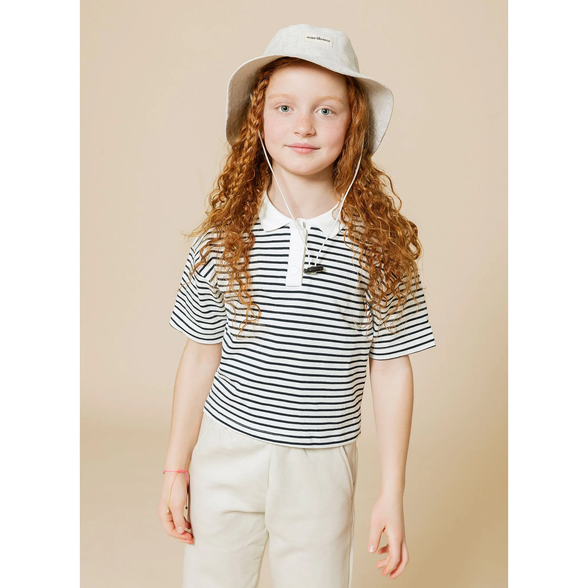 Caribou Chapeau Soleil Écru 2-12ans