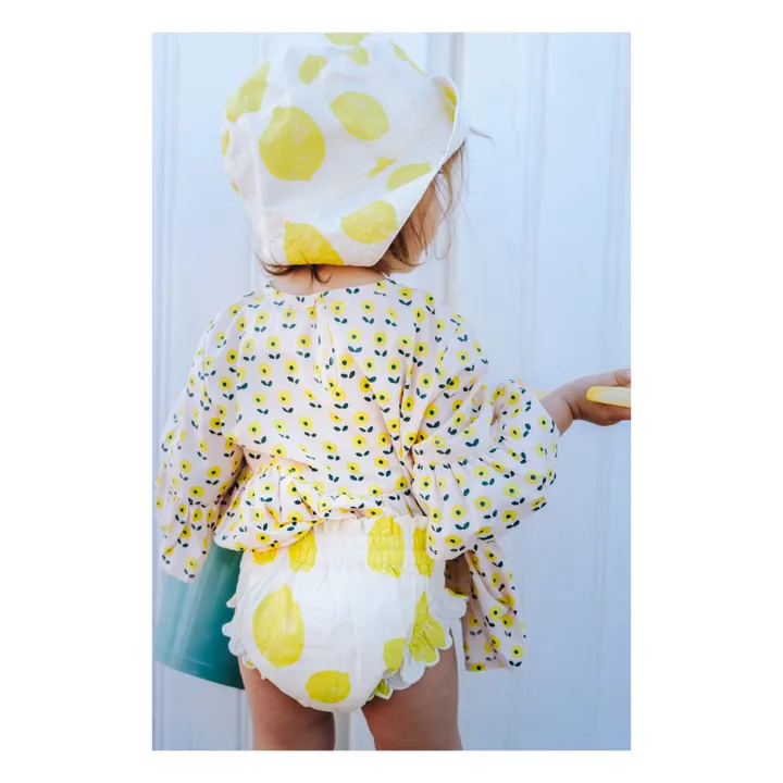 Holi & Love Bloomer Betty Citron Coton Bio | Jaune
