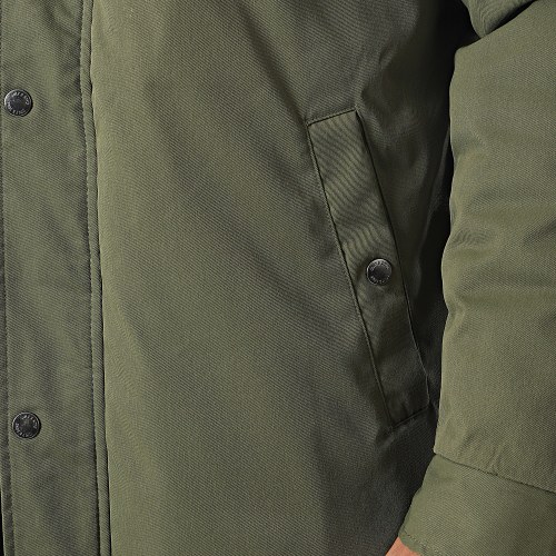 Parka Capuche Longue Alexander Vert Kaki