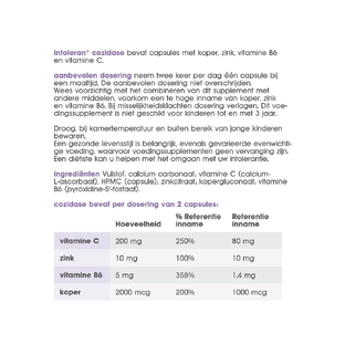 Intoleran Cozidase Capsules 60CP