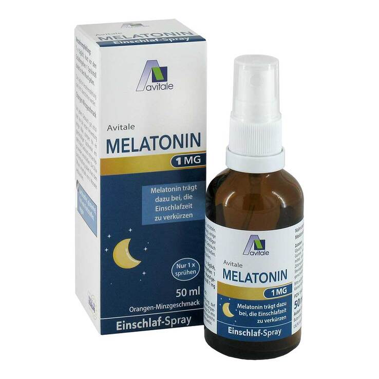 Melatonin 1 mg Einschlaf-Spray, 50 ml