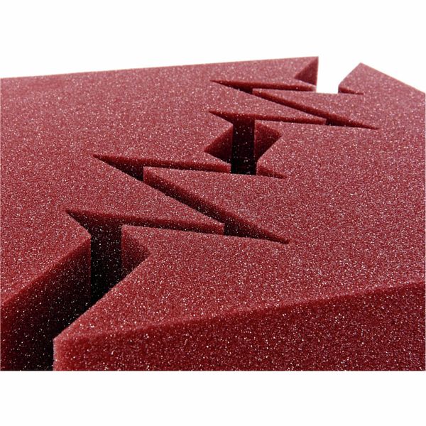 Auralex Acoustics Lenrd Bass Traps Burgundy 4