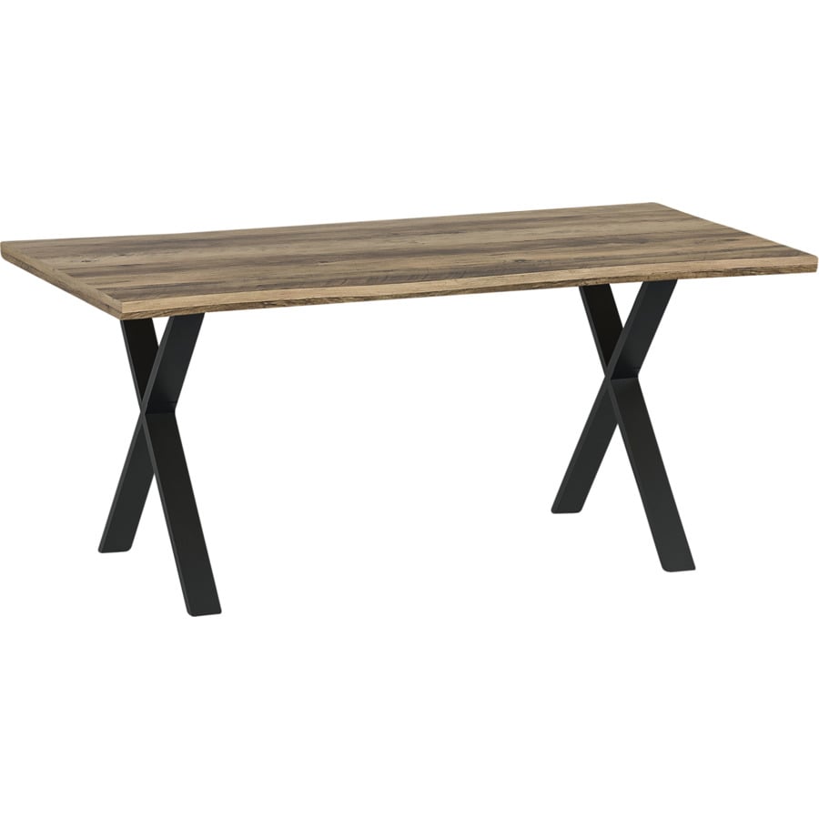 Tisch Colorado MDF Eiche grau 160 x 75 x 90 cm