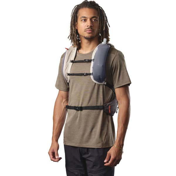 Sac trail SALOMON XT 15 SET FEATHER GRAY/PLUM KITTEN/CHERR