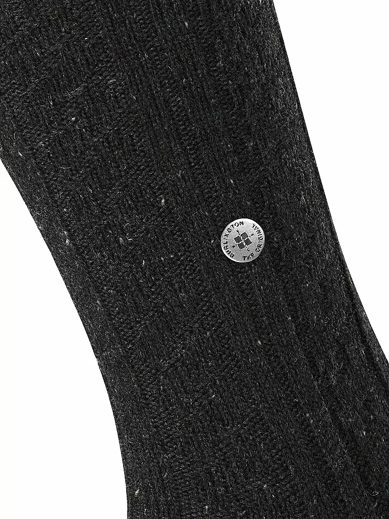 BURLINGTON Herren Socken TWEED ORIGIN 40-46 anthra mel grau