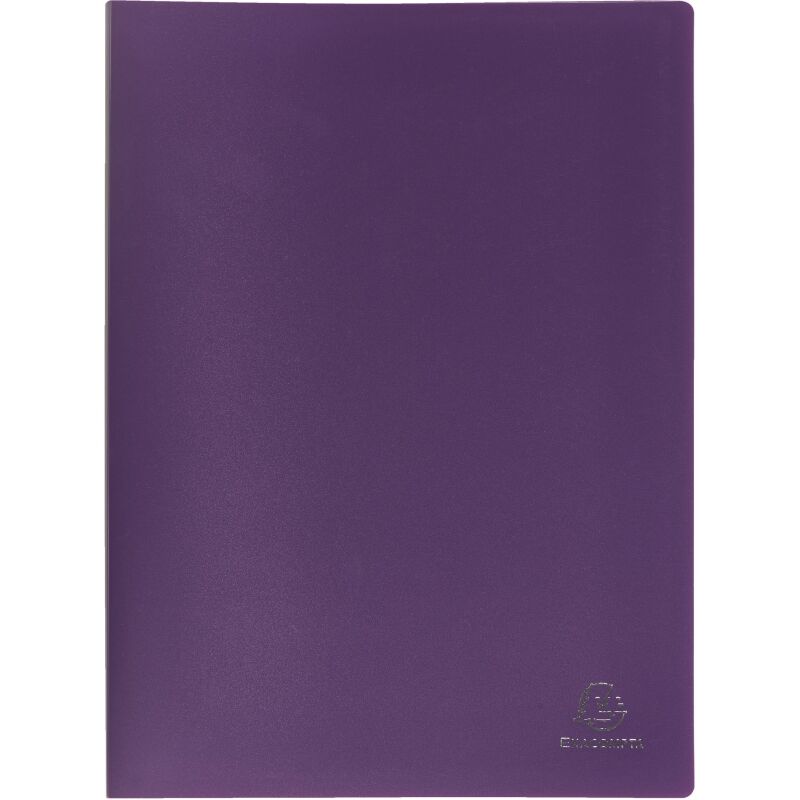 Protège-documents Exacompta polypropylène opaque A4 30 pochettes - 60 vues couleurs assorties