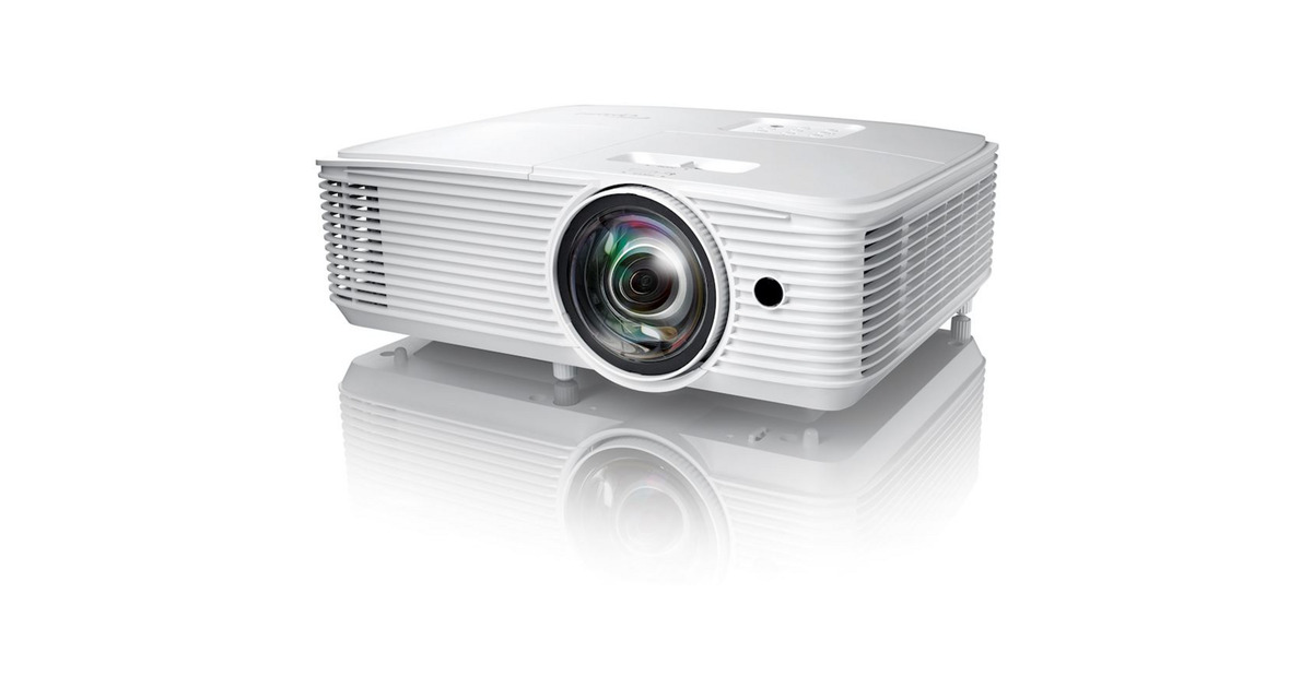 OptomaX309ST Compacte korte afstand DLP-projector  (Wit, 3700 ANSI lumen)