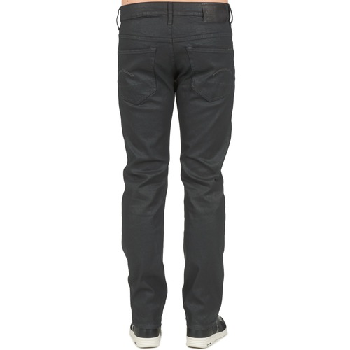 G-Star Raw - 3302 STRAIGHT STRETCH - Noir