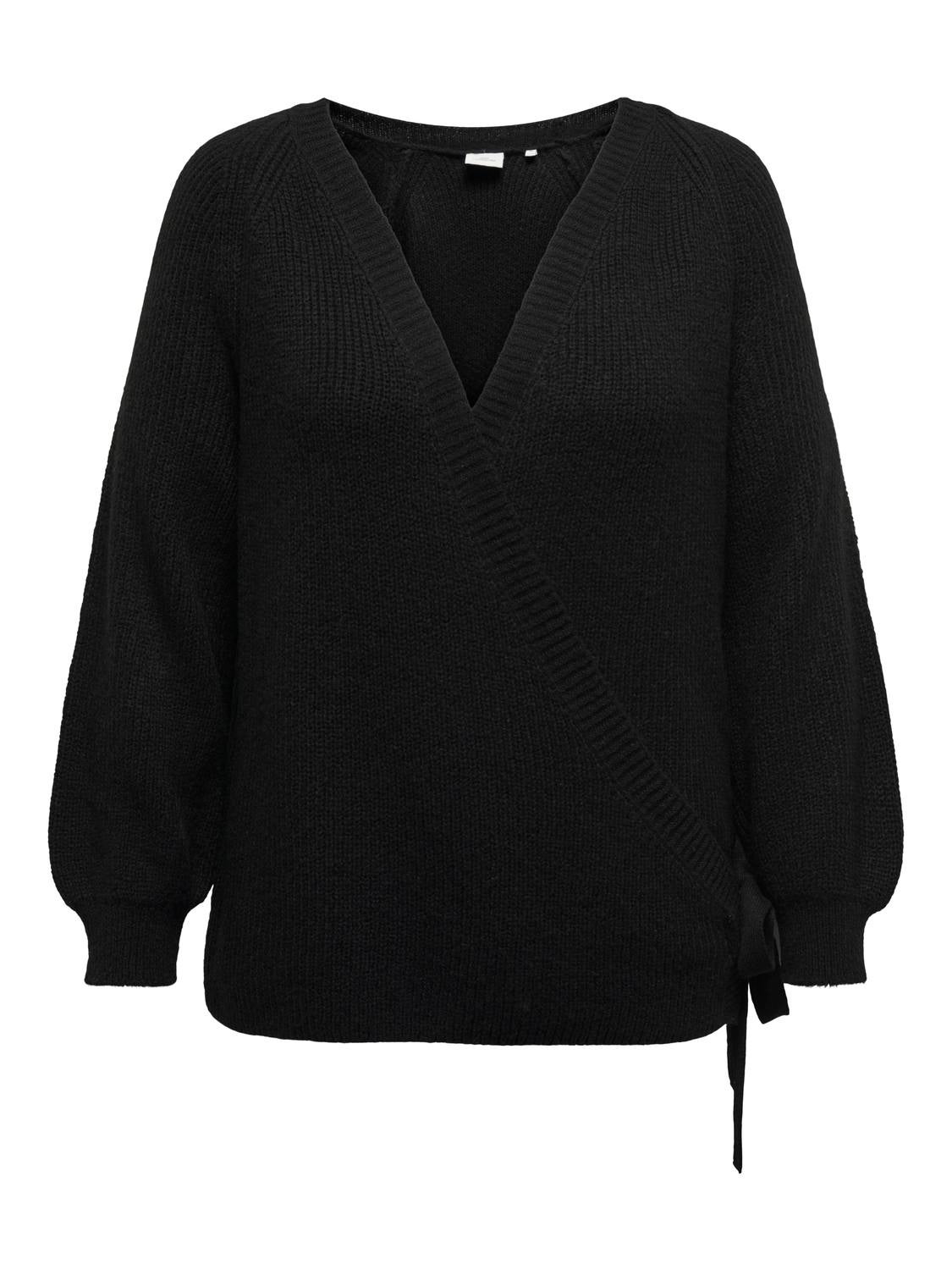 CARJADEI Strickjacke Black