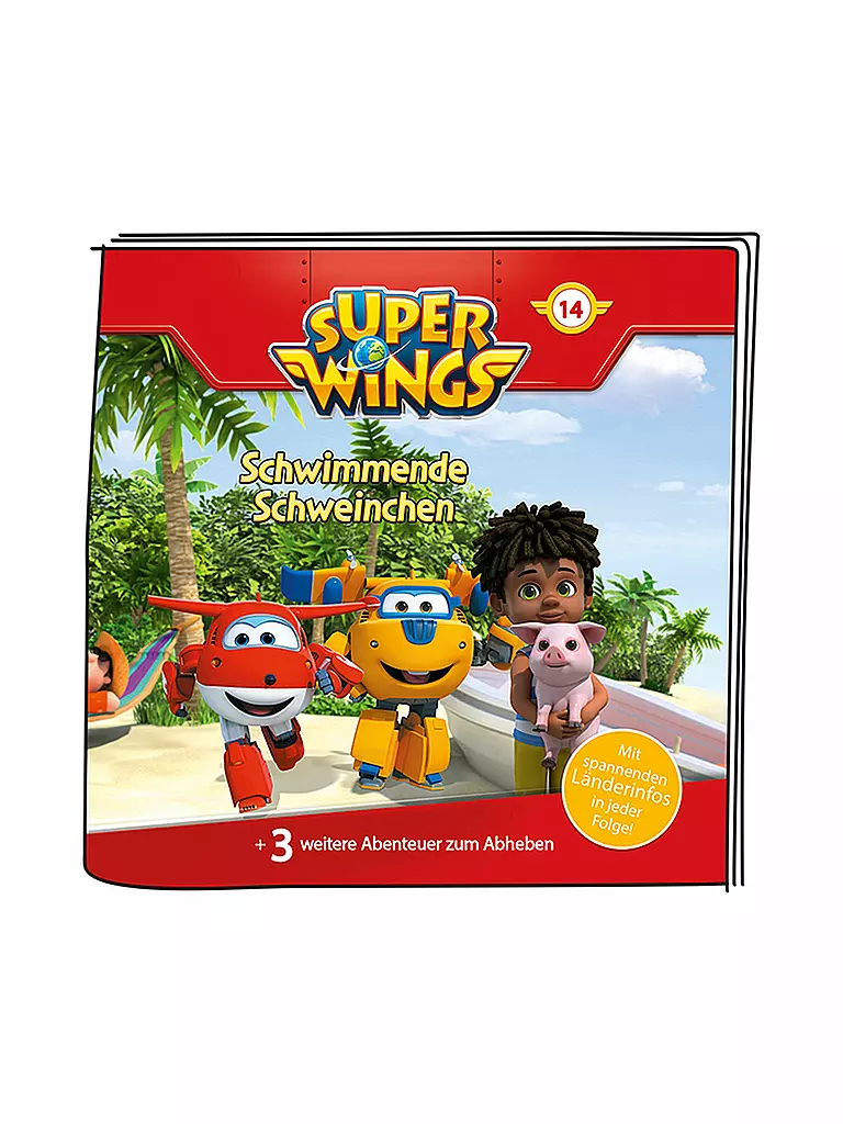 TONIES Hörfigur - Super Wings - Schwimmende Schweinchen keine Farbe