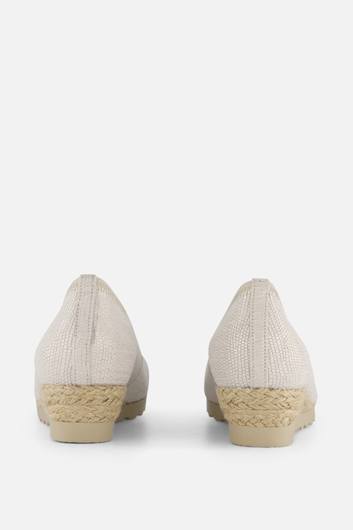 Gabor Pumps wit Textiel