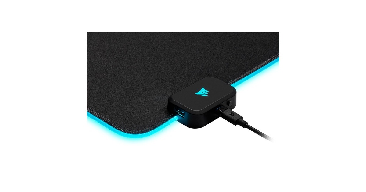 CorsairMM700 RGB Extended Mouse Pad  (Zwart, RGB leds)