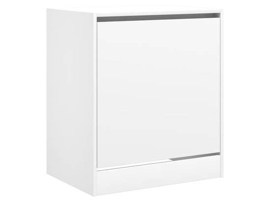 VIDAXL - Armoire à chaussures blanc 60x42x69 cm bois d'ingénierie