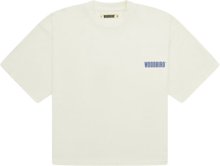 Woodbird WBJuno Jules Tee Off white
