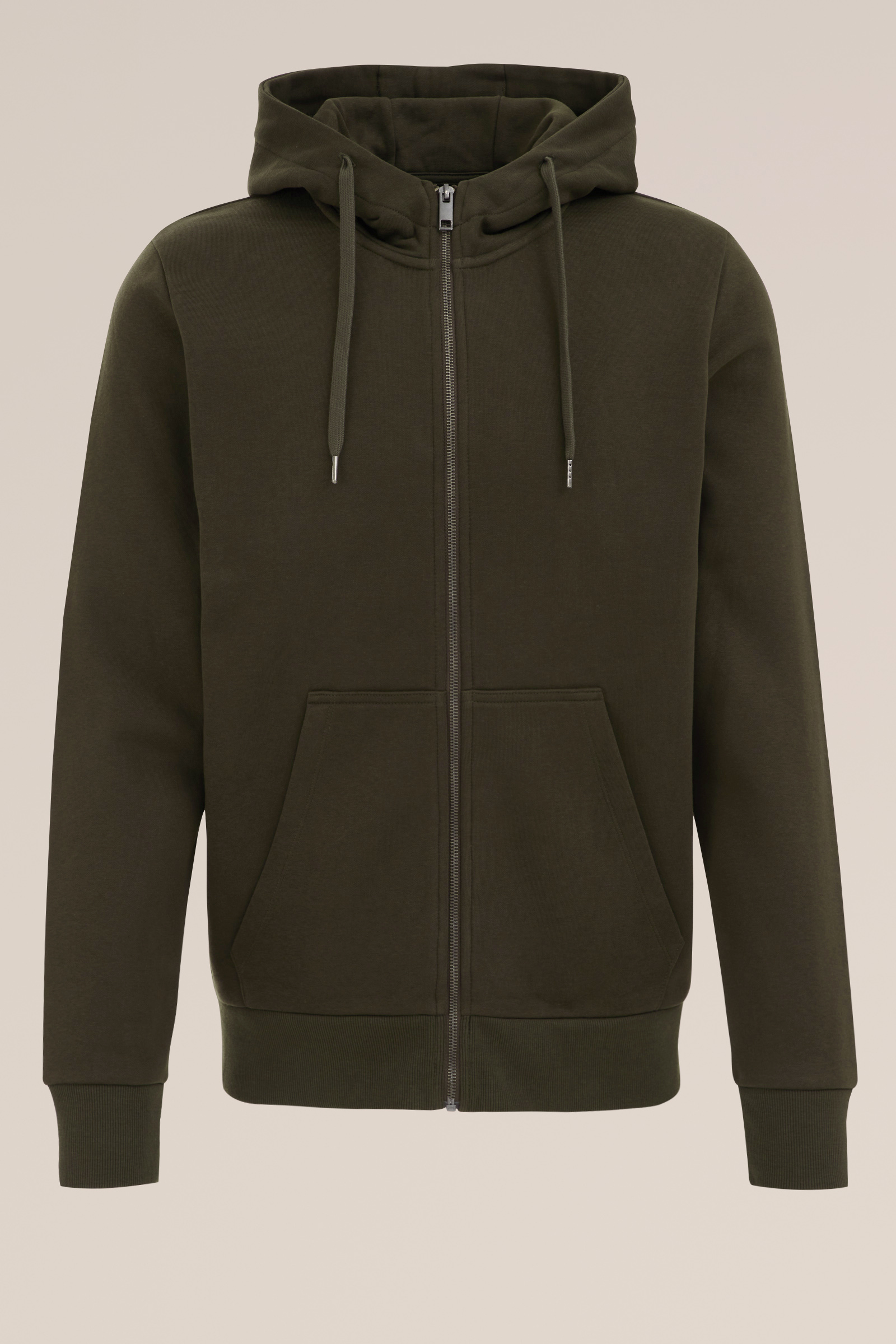 sweatvest WE Fashion Donkergroen