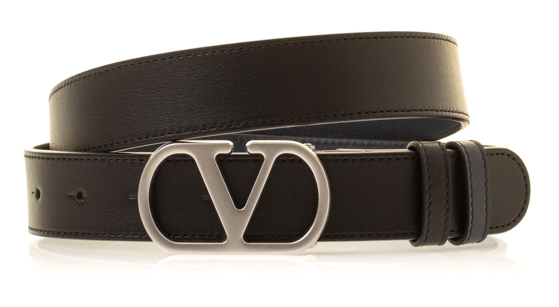 Valentino Garavani Vlogo Signature Reversible Belt