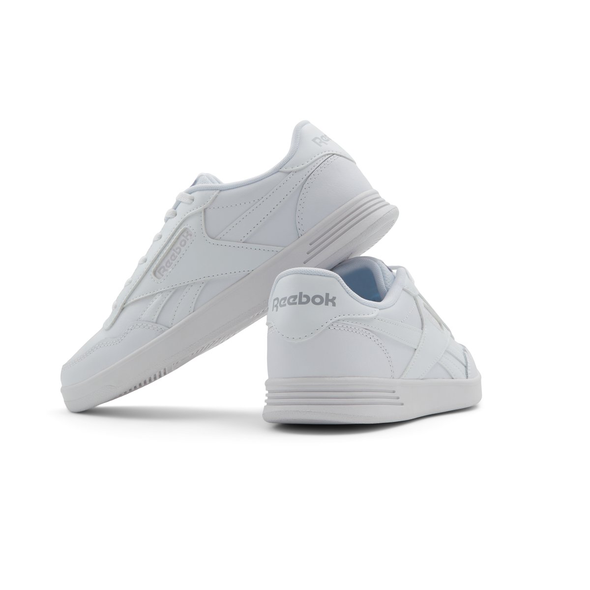 REEBOK-Court_adv-Baskets de tennis - Talon plat - Blanc