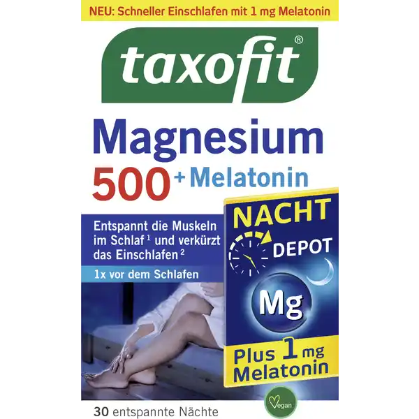 Magnesium 500 Nacht Tabletten
