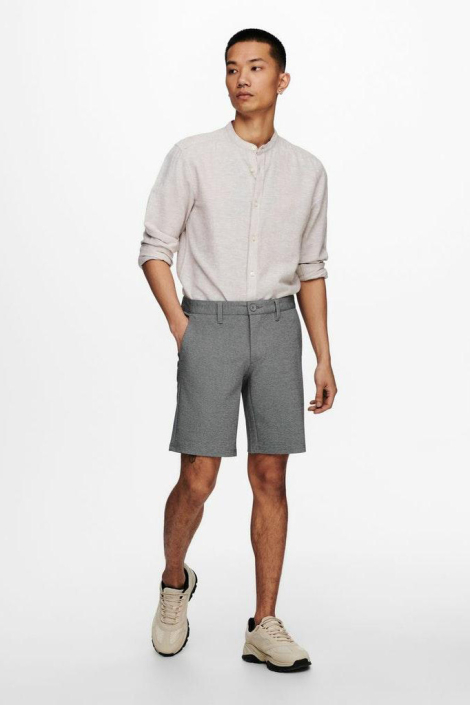 Only & Sons grijze heren korte broek
