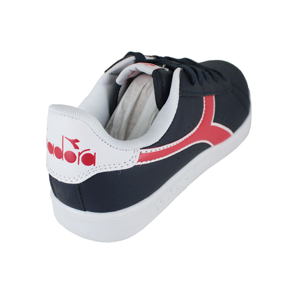 Tênis Diadora 101.173323 01 C8594 Preto Íris/Vermelho Papoula/Branco