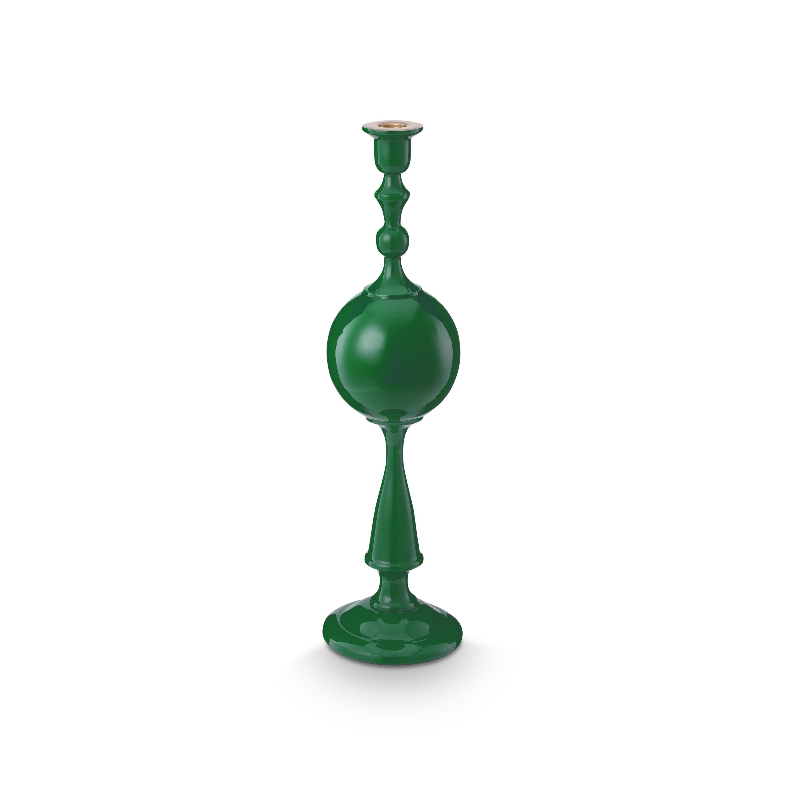Pip Studio Kandelaar Sphere - van Metaal - Groen - 44cm