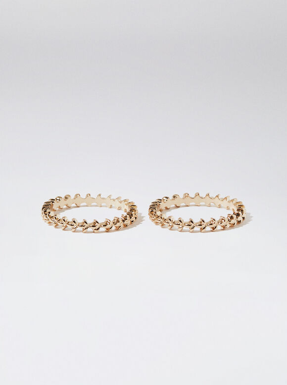 Conjunto de Anéis de Ouro - Ouro