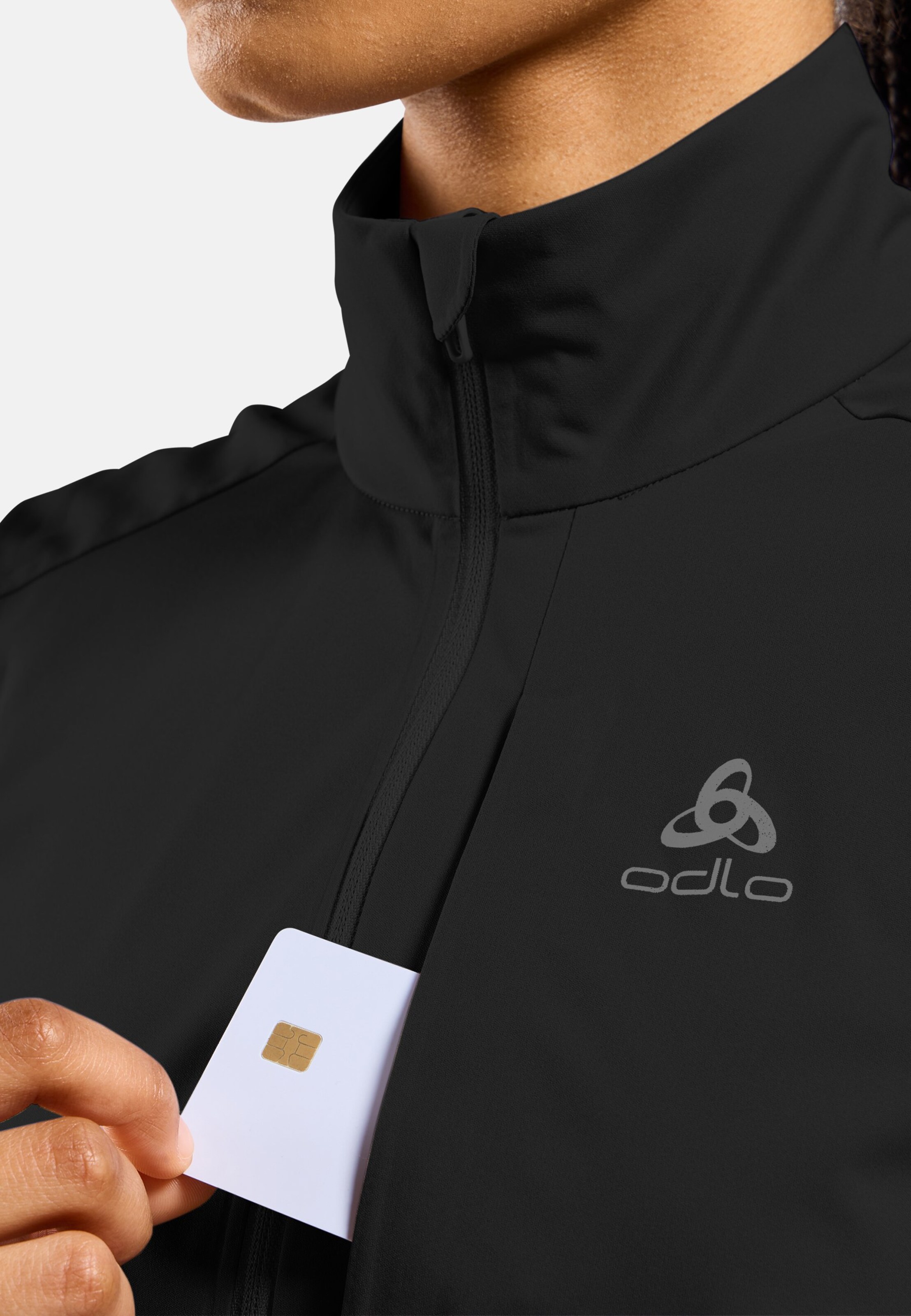 Zeroweight Warm Softshell-Laufweste 2.0 in black