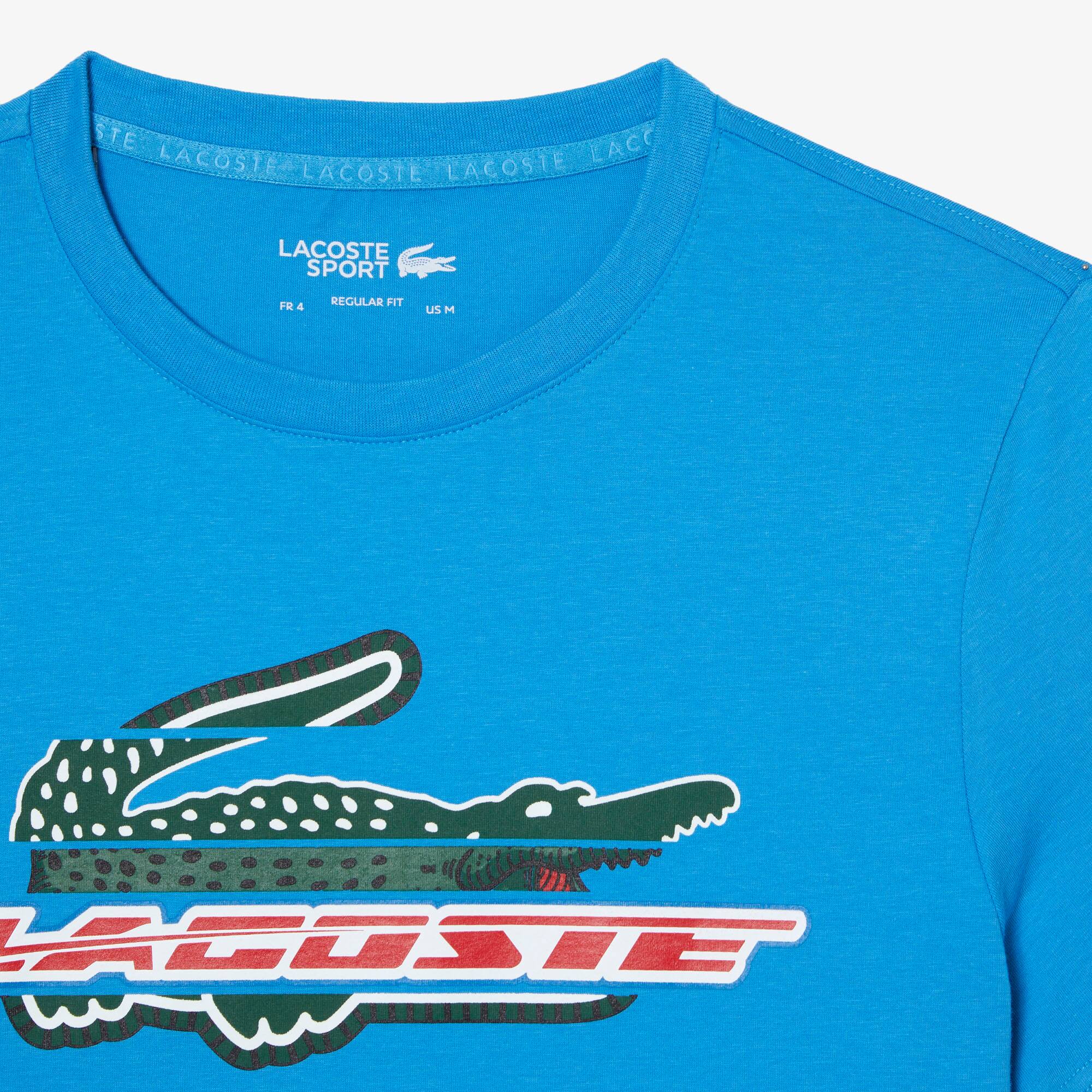 Herren LACOSTE SPORT T-Shirt aus Bio-Baumwolle T-Shirts - Blau - Lacoste - Herren