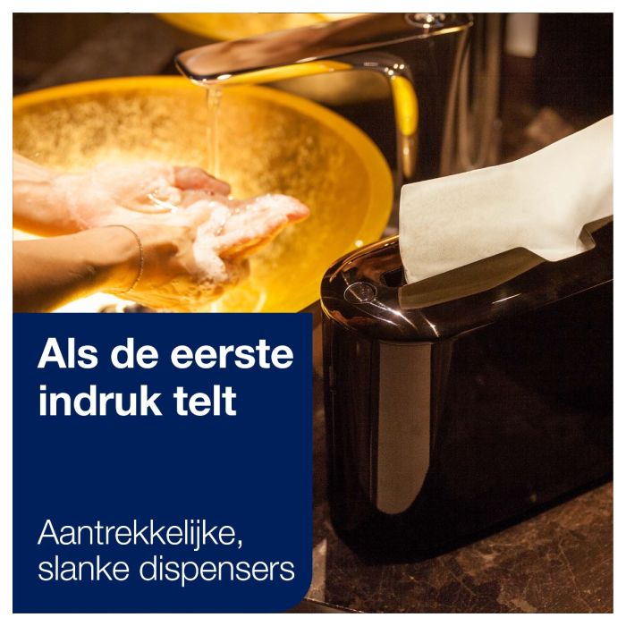 Tork 552208 staande dispenser Xpress Countertop, zwart, H2-systeem (552208)