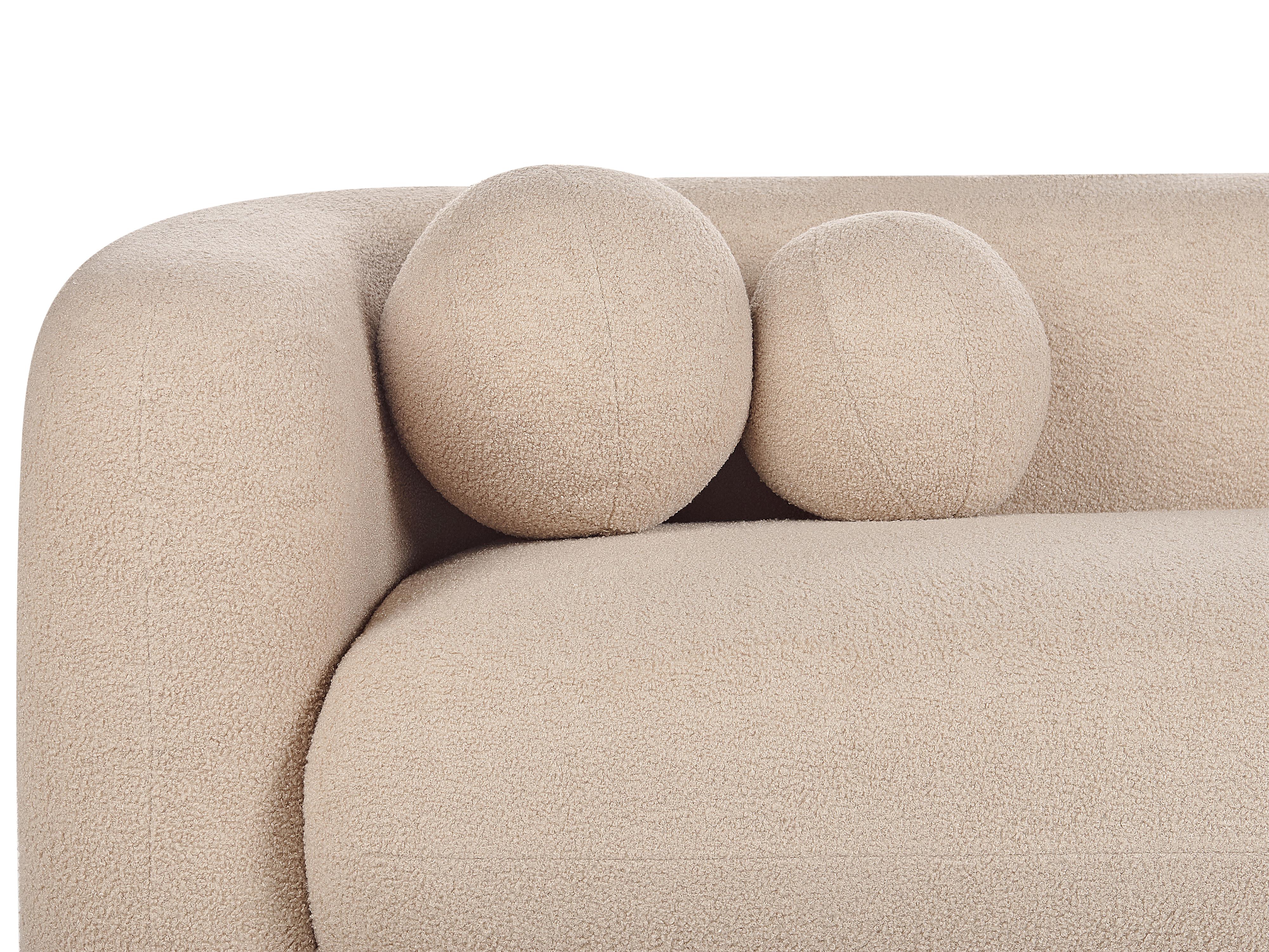 Bankenset 4-zits LEIREN Bouclé Beige