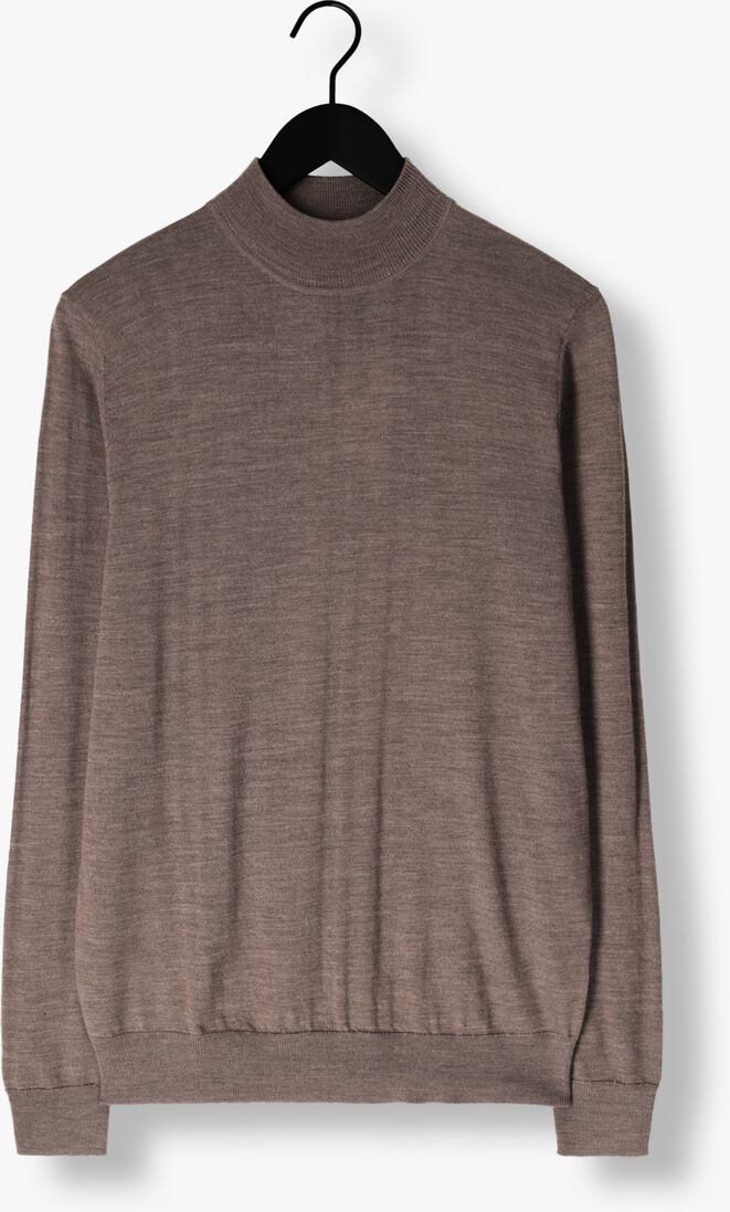 bruine profuomo coltrui pullover mock neck merino