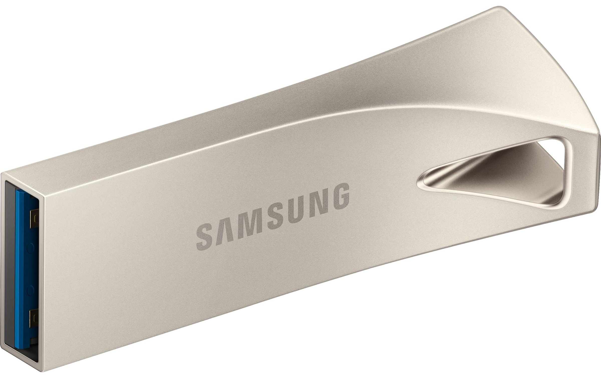 Samsung USB-Stick »USB3.1 Bar Plus Titan 128GB« (128GB GB Lesegeschwindigkeit 400 MB/s)