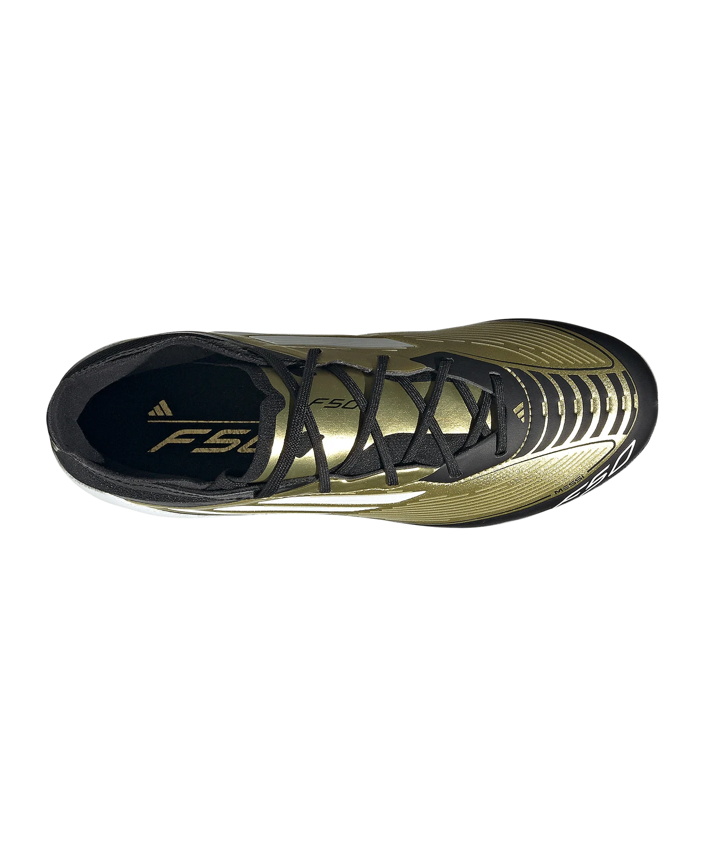 adidas F50 Elite FG Messi Triunfo Dorado Kids Gold Weiss