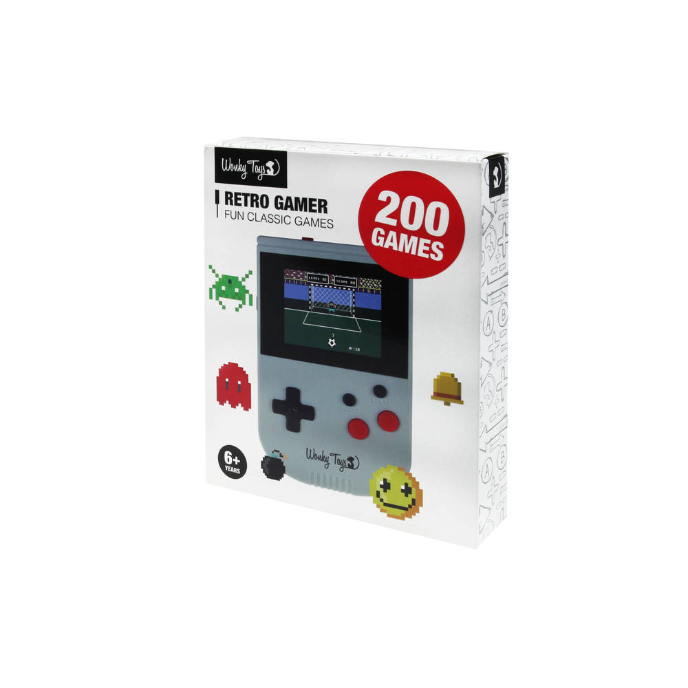Wonky Monkey handheld 200 games - grijs