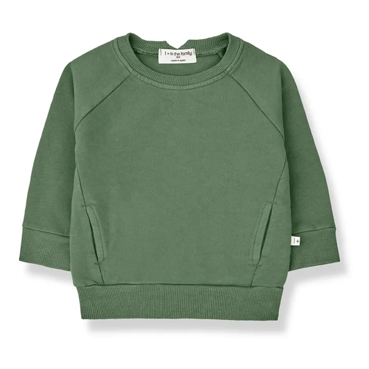 1+ in the family Sweat Fitz | Vert kaki