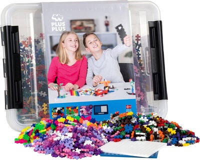 Plus Plus Oppbevaringsboks Mix 2400 Deler