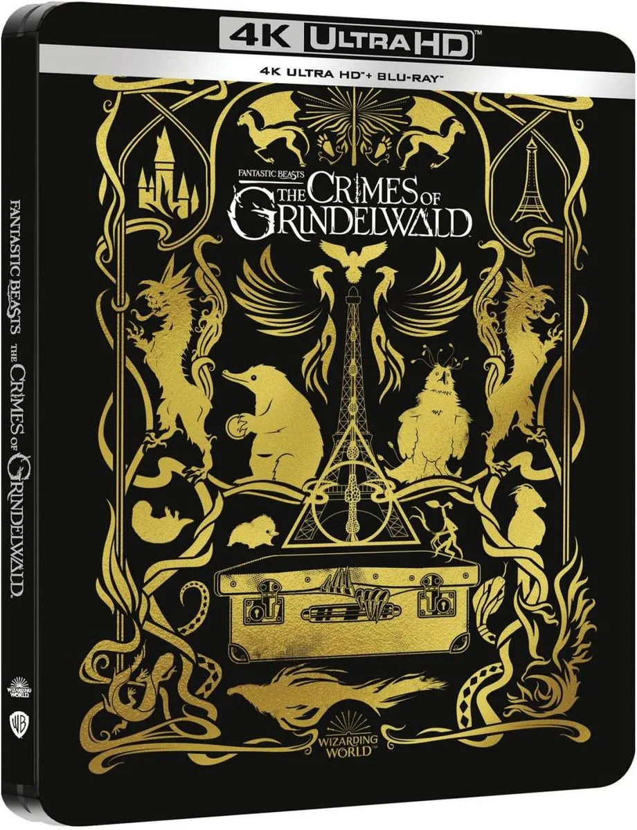 Coffret Les Animaux Fantastiques 2 (1 Blu-ray UHD 4K   1 Blu-ray) Disques Blu-ray films