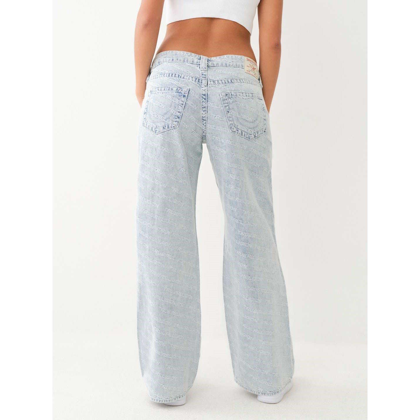 True Religion Mono Baggy Jean Ld99