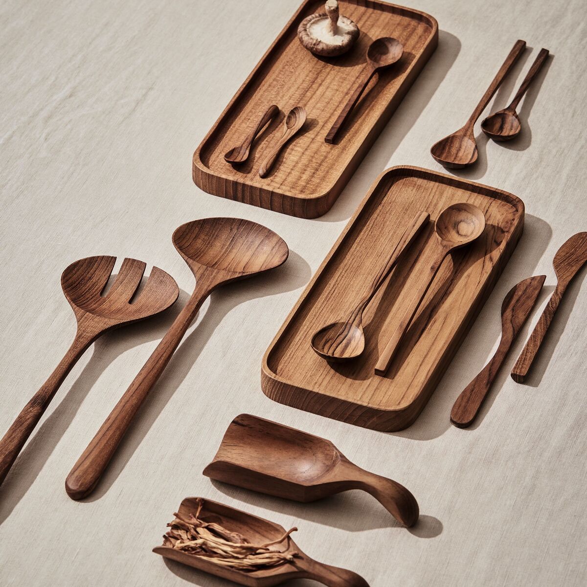 Salted, teak