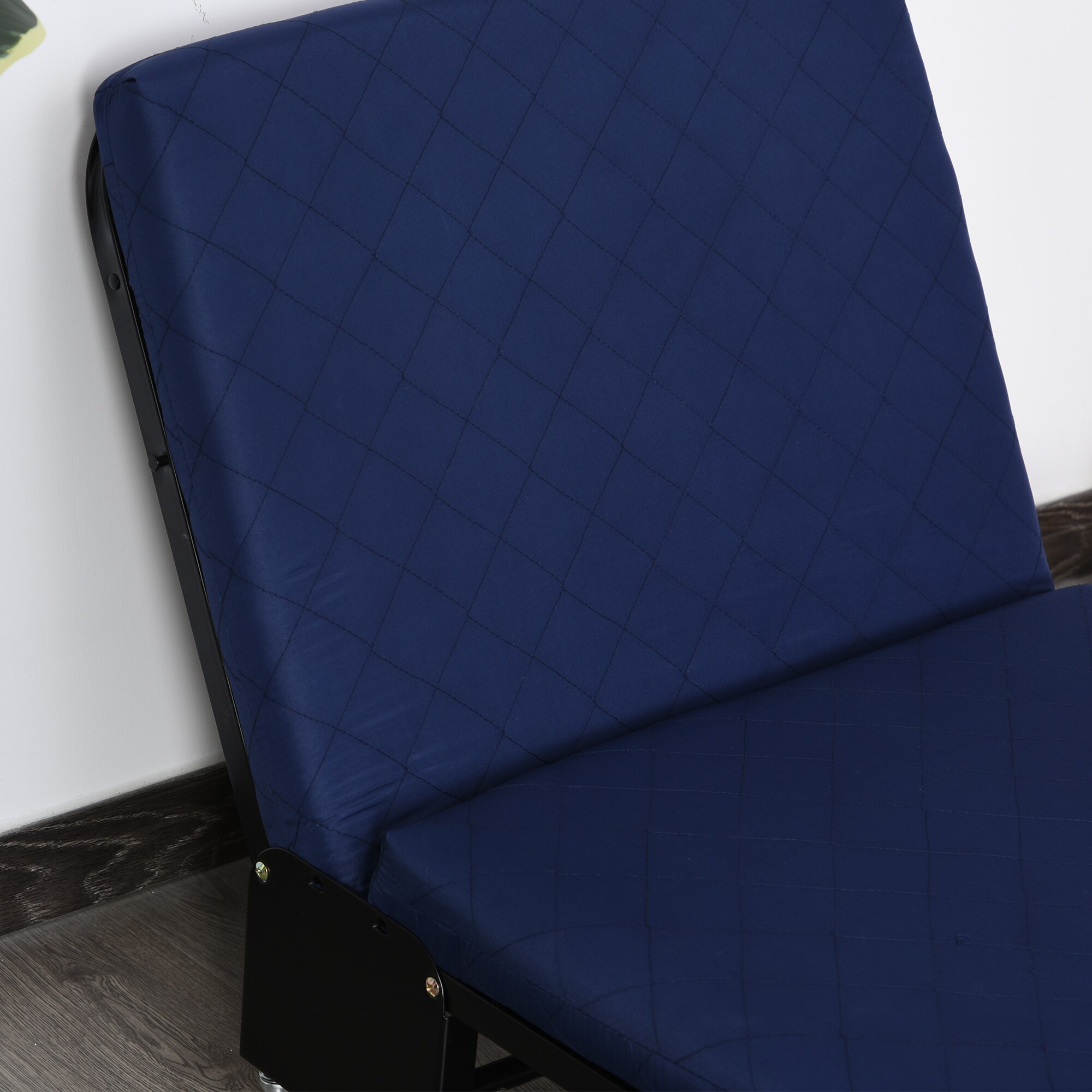 HOMCOM 2-in-1 Schlafsofa mit Rollen 184 x 65 x 26 cm(LxBxH)