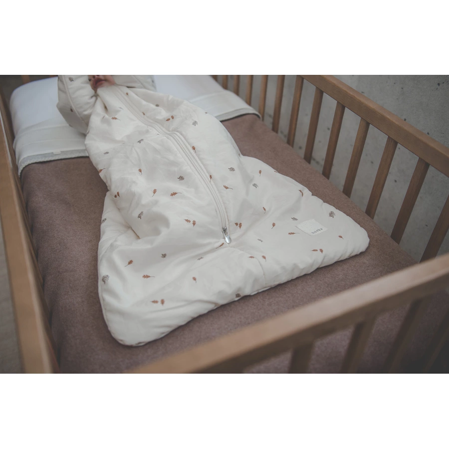 koeka Baby Schlafsack mit Ärmeln Forest Treasures Weiß
