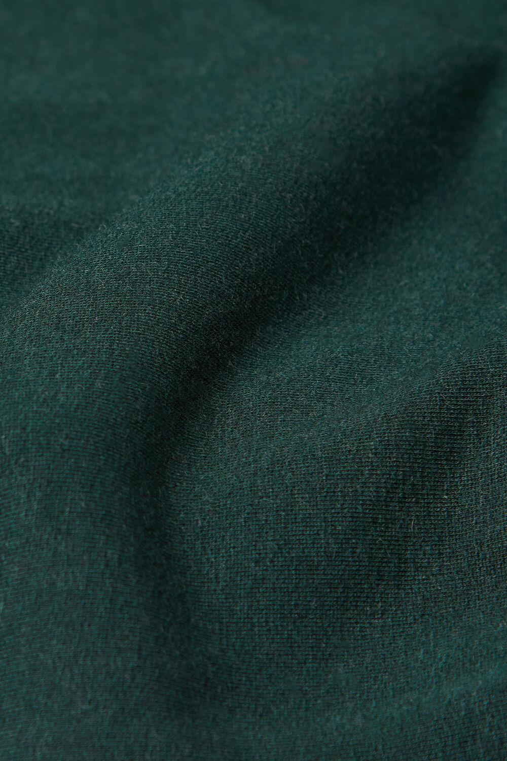 Blusa de manga comprida em modal e cashmere