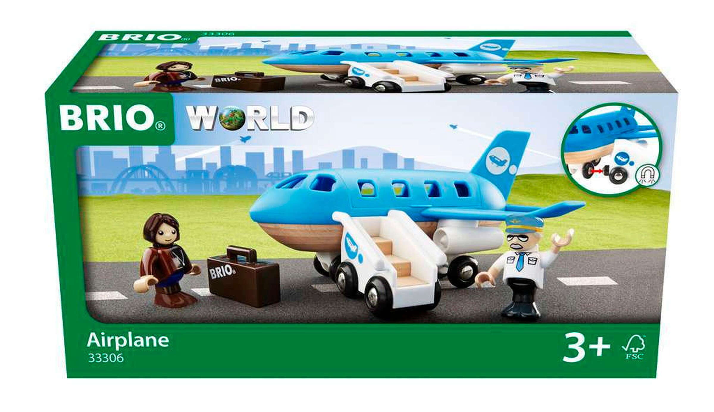 BRIO Blaues Flugzeug