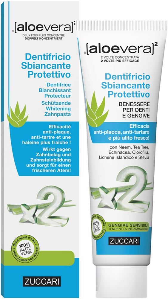 ZUCCARI Zahnpasta Paste Aloe Vera Tb 100 ml