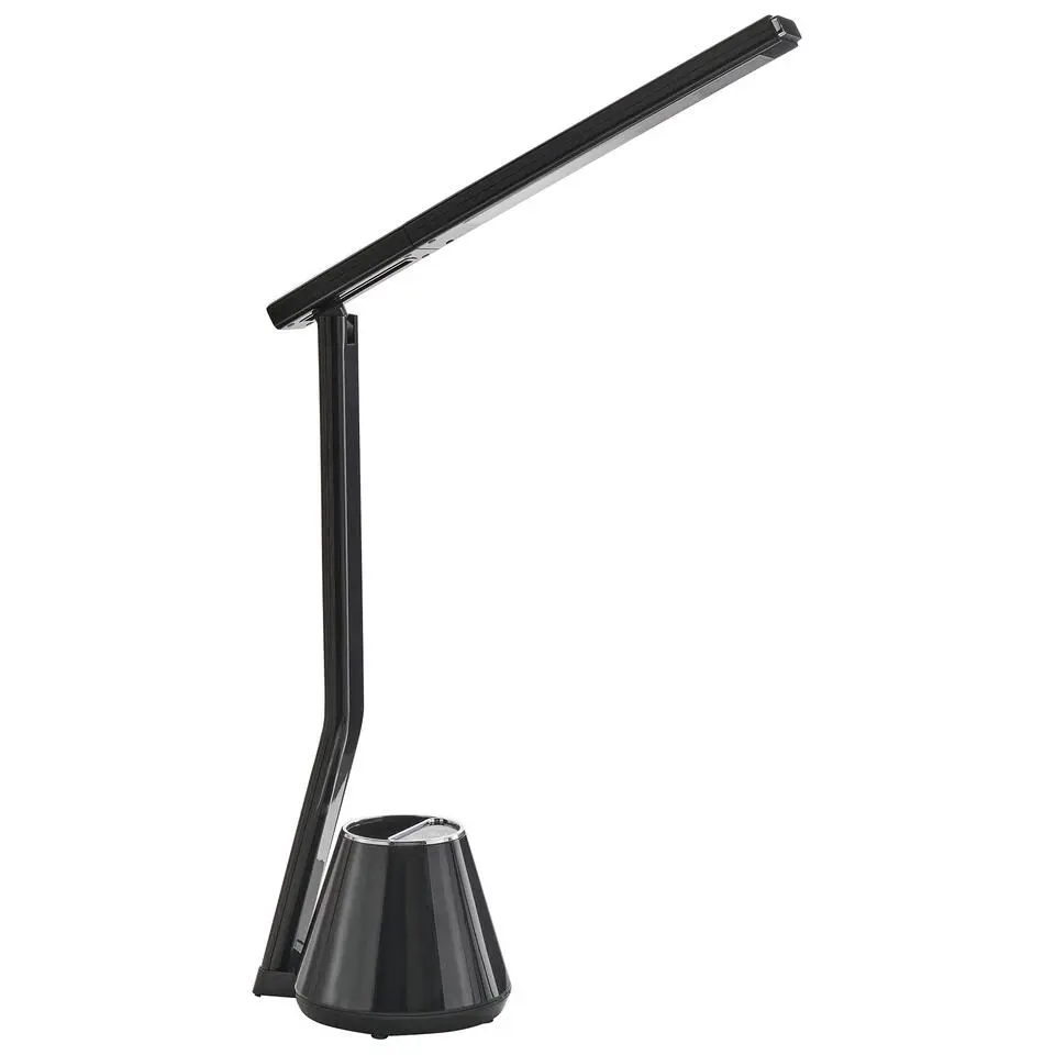 DENEB - Bureaulamp LED - Zwart - Synthetisch materiaal