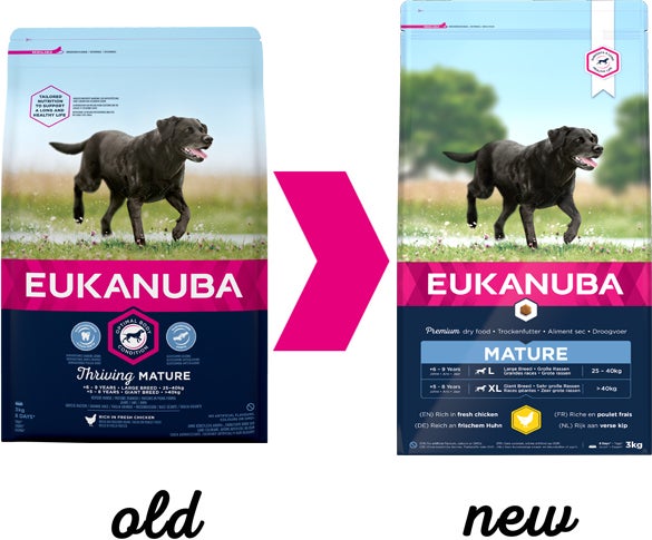 Eukanuba hondenvoer Mature senior (extra) groot kip 3 kg