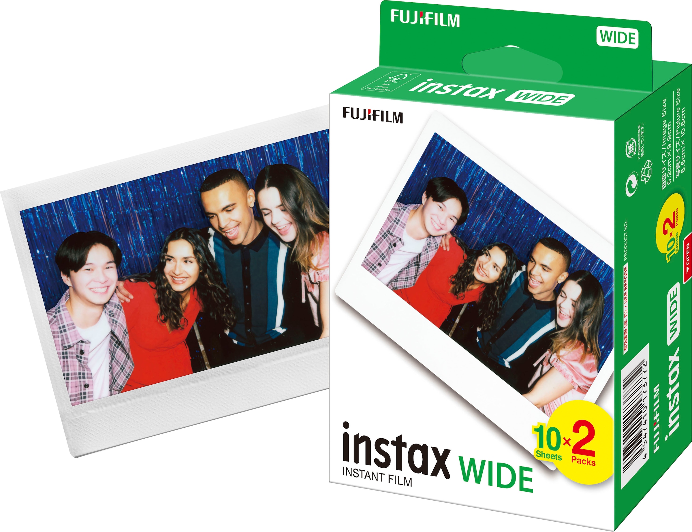 FUJIFILM Sofortbildfilm »Instax WIDE Film«
