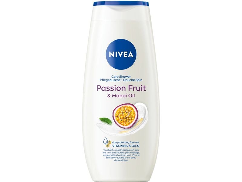 NIVEA Duschcreme Pflegedusche Passion Fruit and Monoi Oil 2 Milde Duschcreme mit natürlichem Monoi-Öl pflegt die Haut und verwöhnt die Sinne