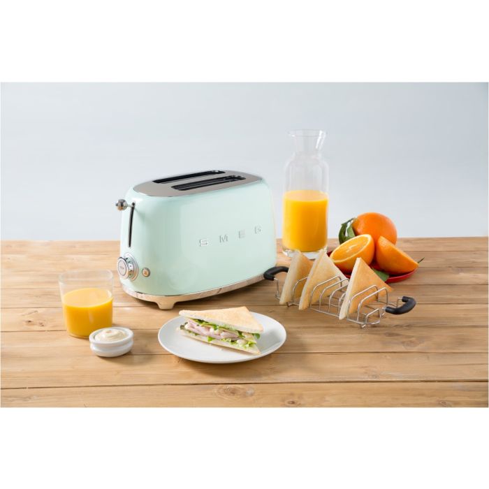 SMEG Toaster 2-Schlitz 50's Retro Style TSF01PGEU Pastellgrün