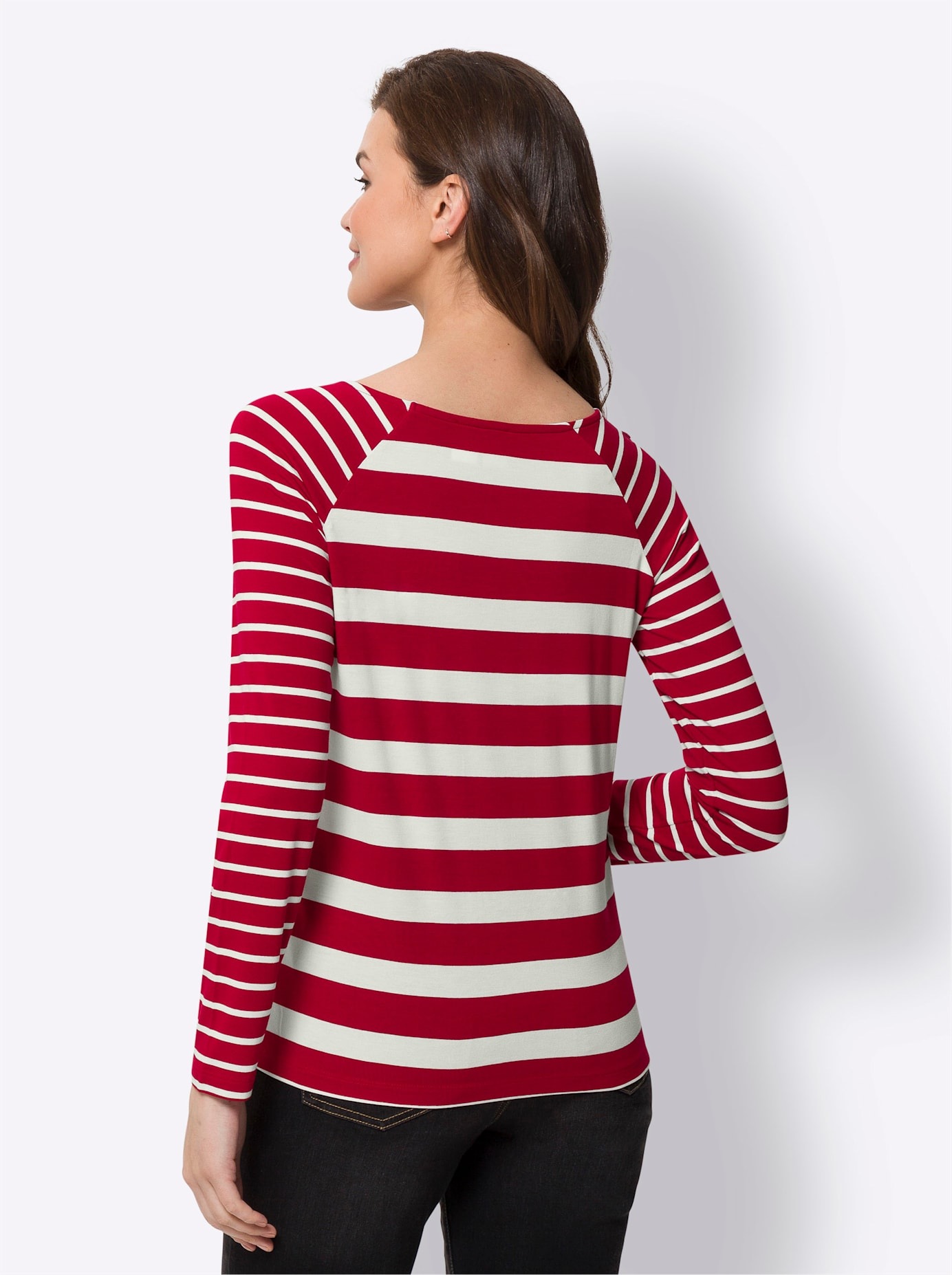 heine Rundhalsshirt »Streifenshirt«, 1 Stk.